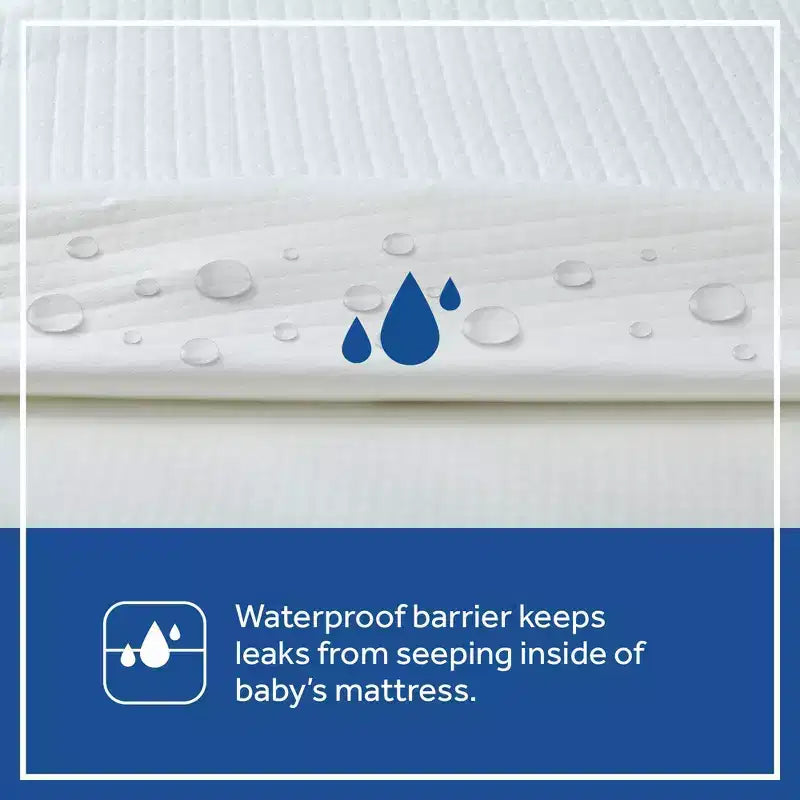 Materasso in schiuma 2 in 1 per culla e lettino – Rivestimento in maglia traspirante, 15 cm