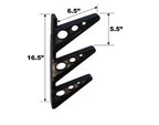 Porta Snowboard da Parete a 3 Livelli