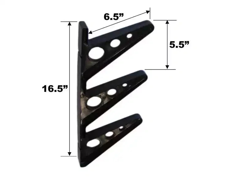 Porta Snowboard da Parete a 3 Livelli