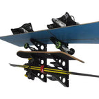 Porta Snowboard da Parete a 3 Livelli