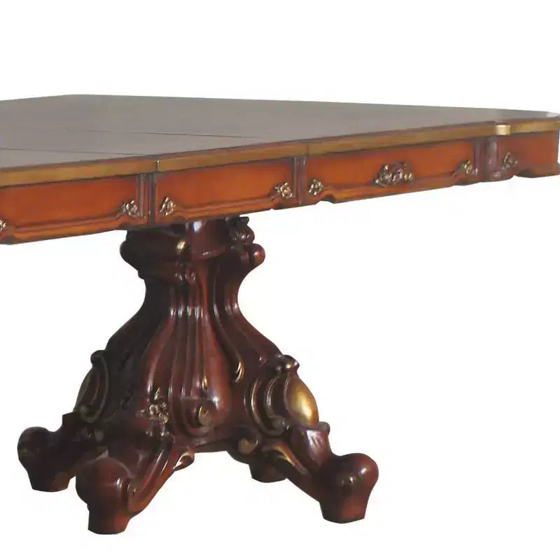 Set tavolo da pranzo 300 cm a doppio piedistallo – Rovere Miele