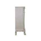 Cassettiera a 5 cassetti con finitura Bone White