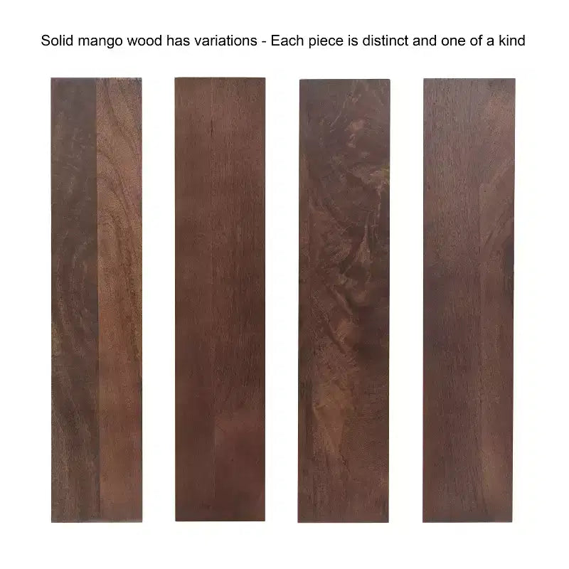 Tavolino d'accento moderno in legno con gambe oblique