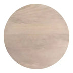 Tavolino d'accento moderno in legno con gambe oblique