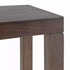 Tavolino in legno di mango inciso