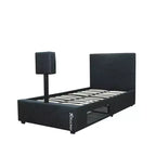 Letto da gaming con supporto TV - Singolo