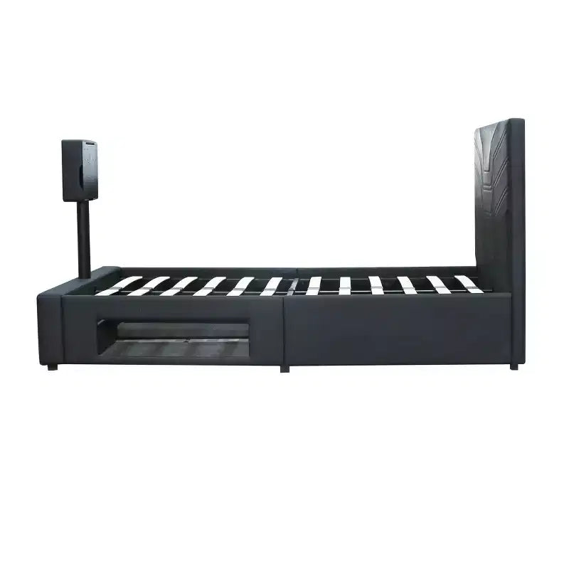 Letto da gaming con supporto TV - Singolo