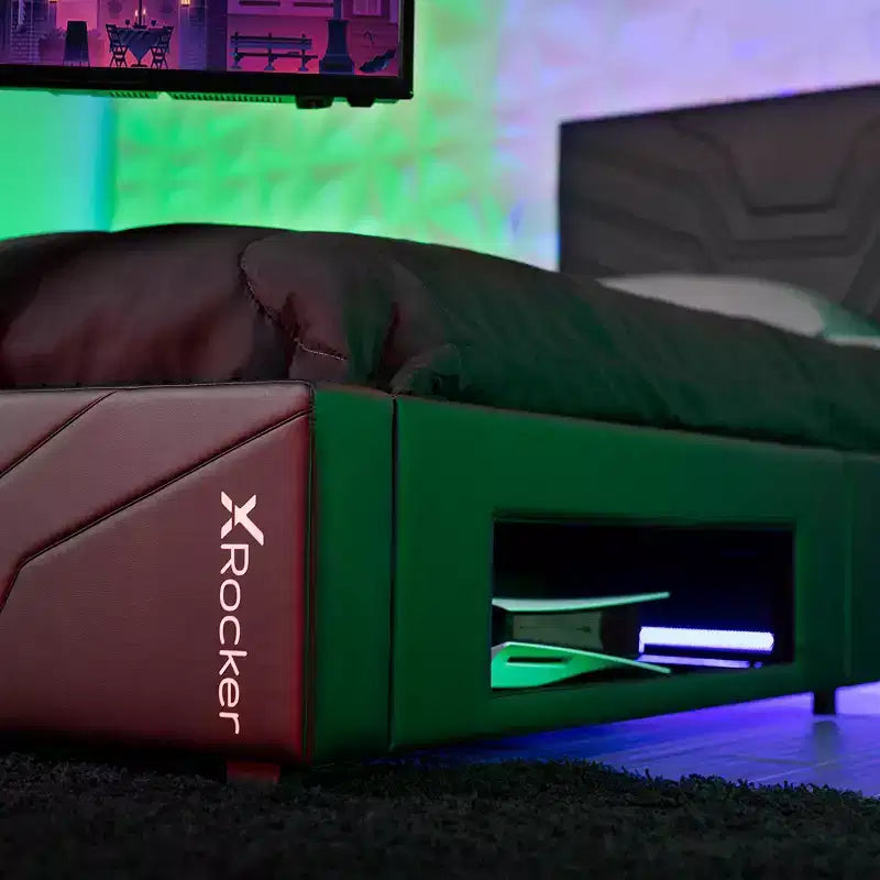 Letto da gaming con supporto TV - Singolo
