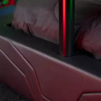Letto da gaming con supporto TV - Singolo