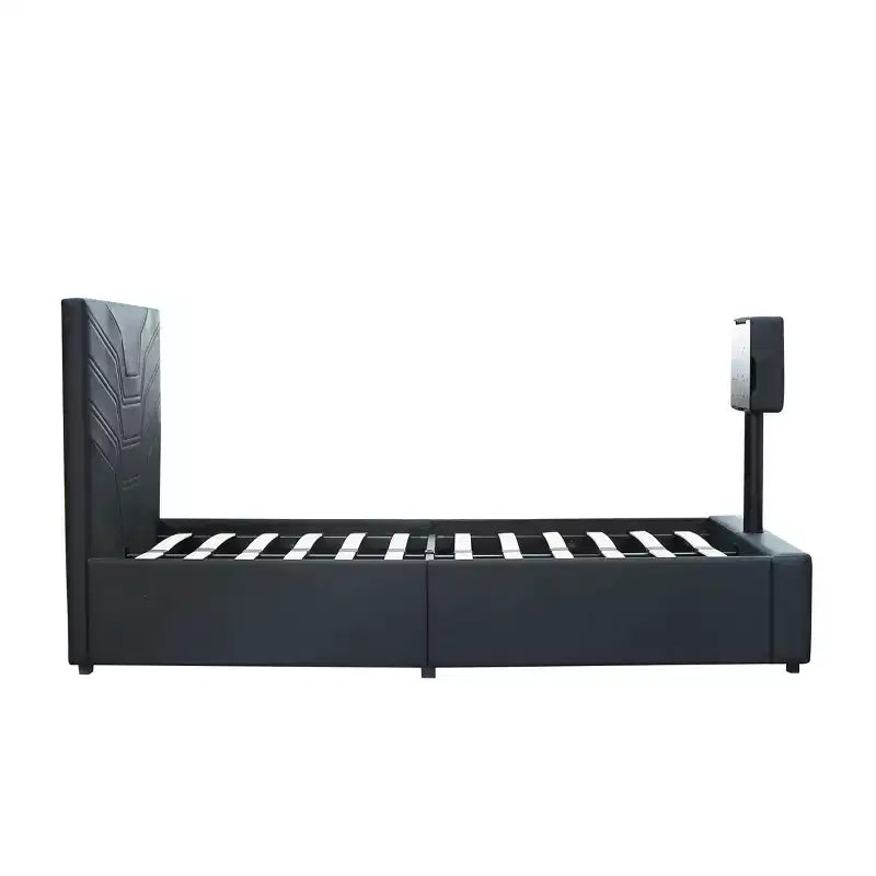 Letto da gaming con supporto TV - Singolo