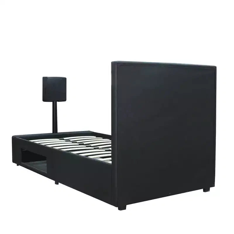 Letto da gaming con supporto TV - Singolo