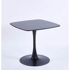 Uniquely Designed Dining Table with Metal Round Base - ModernLuxe