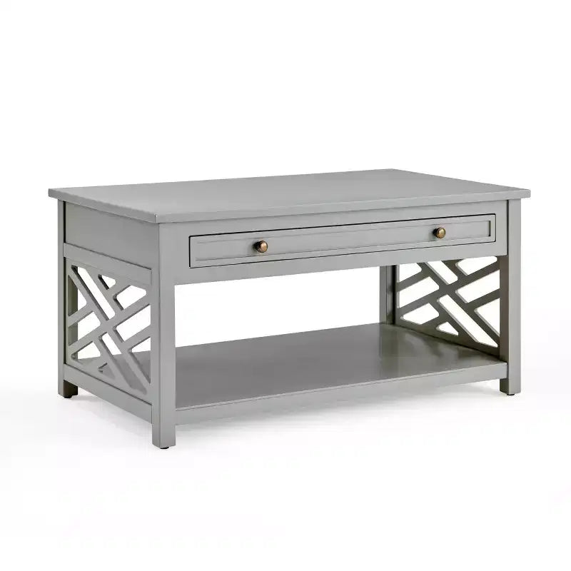 36" Middlebury Wood Coffee Table with Drawer - Alaterre Furniture