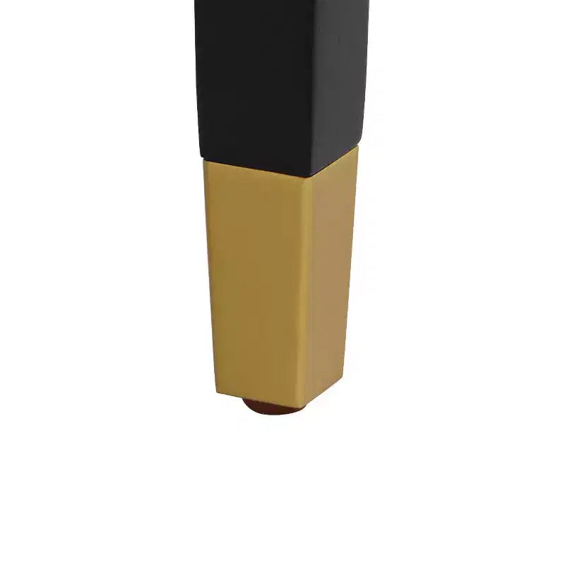 Sgabello da bar in legno nero con seduta in similpelle bianca – Altezza bancone 79 cm