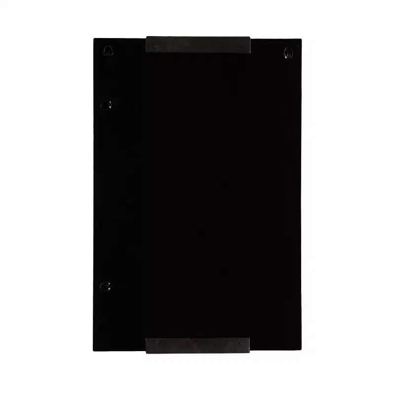 Specchio da parete rettangolare in bronzo, 20x31 pollici