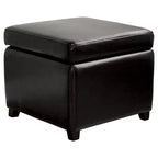 Pouf cubo portaoggetti piccolo – Similpelle