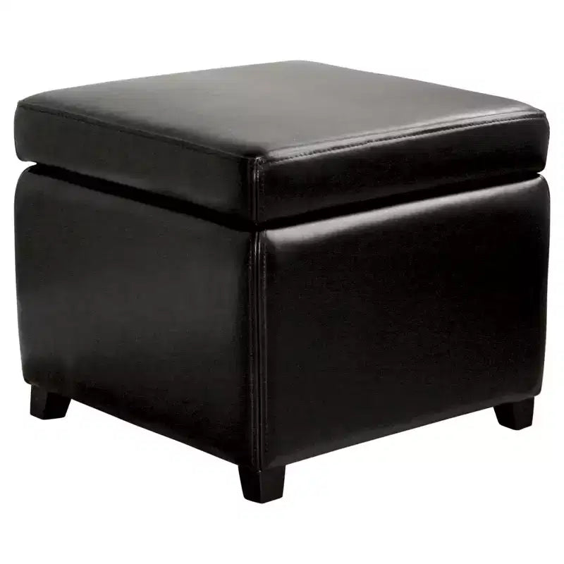 Pouf cubo portaoggetti piccolo – Similpelle
