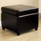 Pouf cubo portaoggetti piccolo – Similpelle