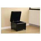 Pouf cubo portaoggetti piccolo – Similpelle