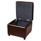 Pouf cubo portaoggetti piccolo – Similpelle