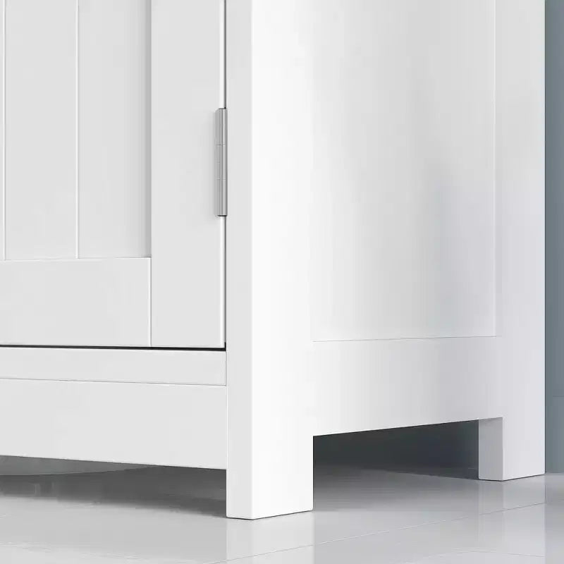 Mobiletto da Bagno Sottolavello con Apertura a U e Ripiano Regolabile
