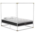 Letto a baldacchino in metallo - Queen Size