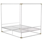 Letto a baldacchino in metallo - Queen Size